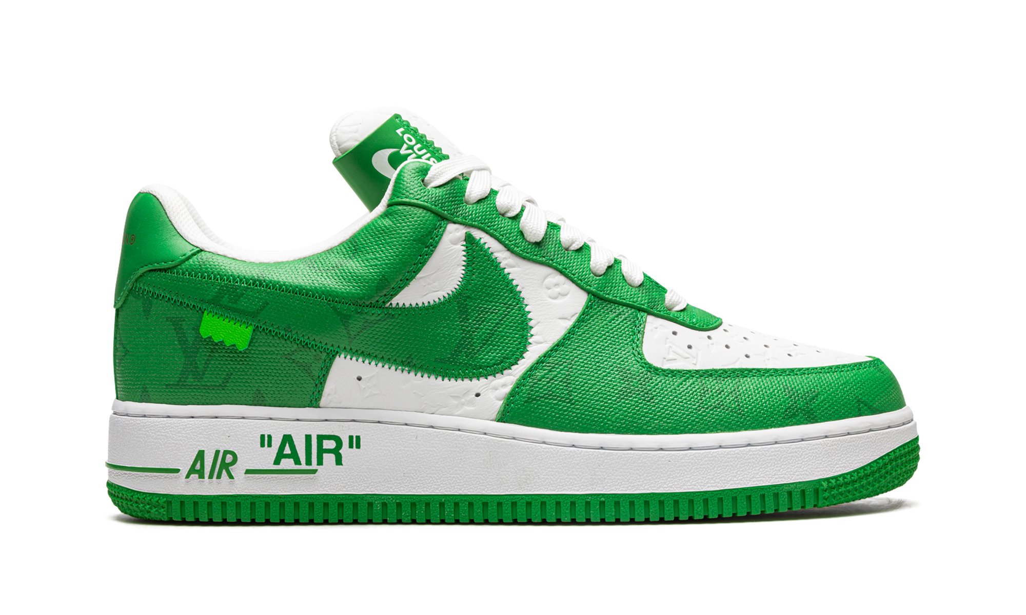 Nike Louis Vuitton Air Force 1 Low Virgil Abloh - White/Green 1A9V9U