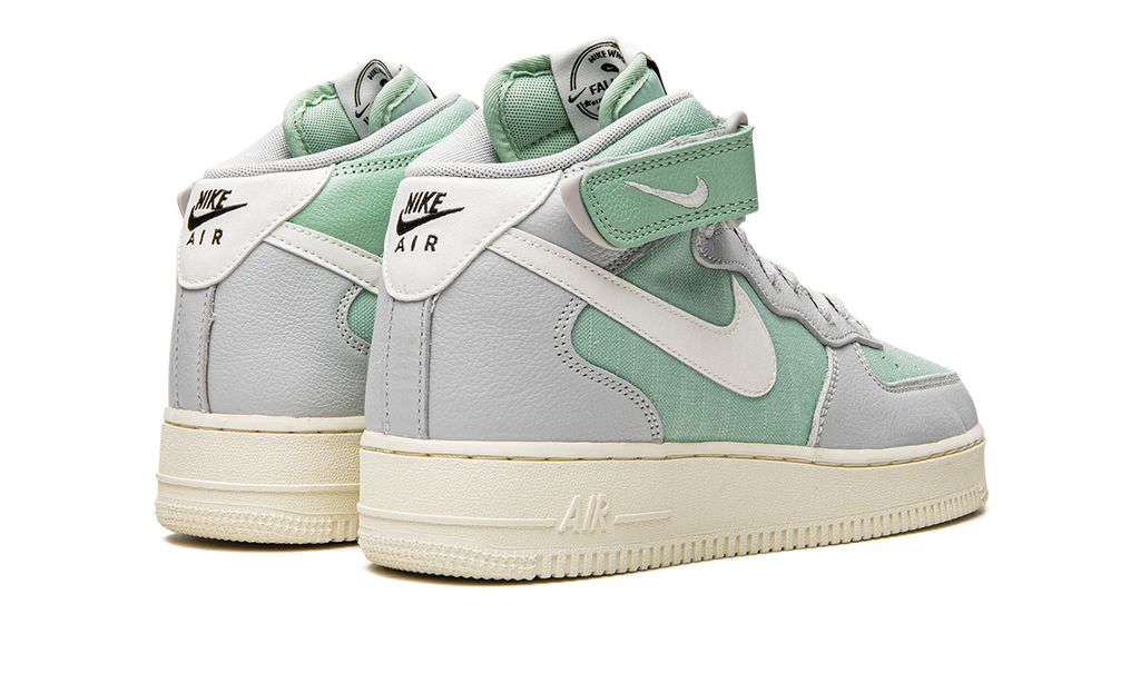 Nike Air Force 1 Mid '07 LX Grey Fog Enamel Green DQ8766 002