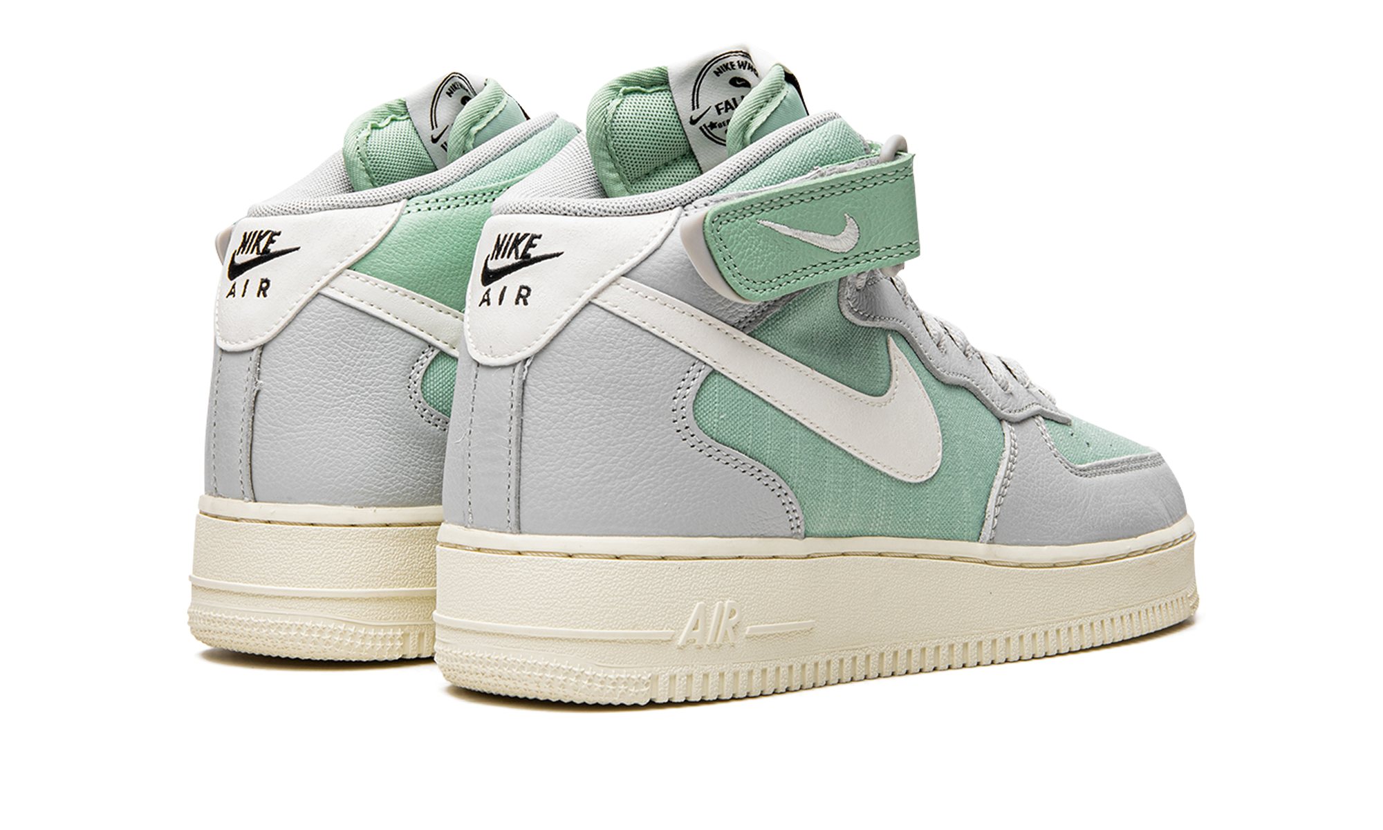 Nike Air Force 1 Mid '07 LX Grey Fog Enamel Green DQ8766 002