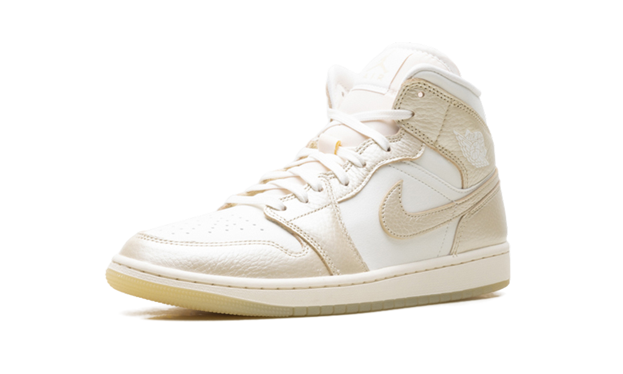 Air Jordan 1 Mid SE Wmns Metallic Team Gold HV5159 100