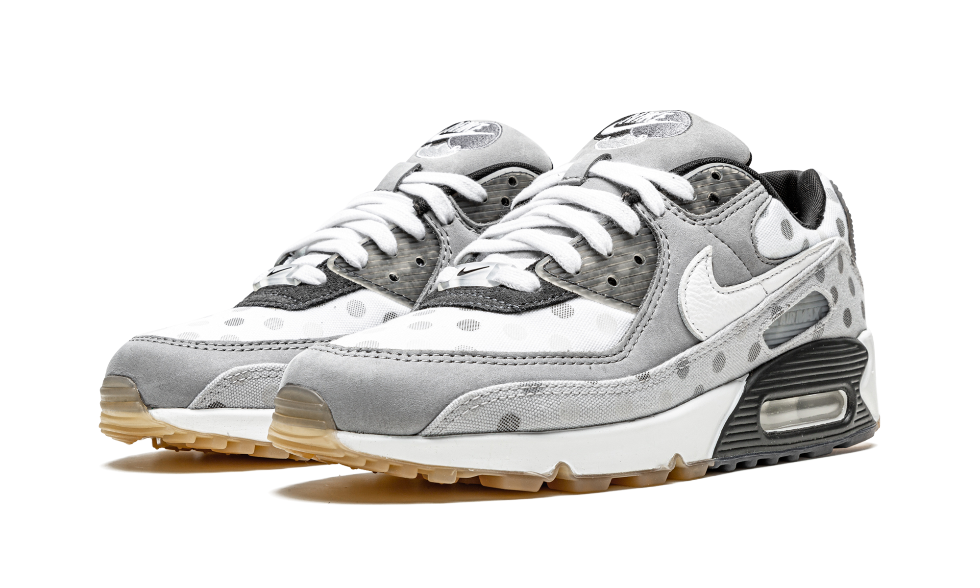 Nike Air Max 90 Polka Dots - Grey Fog CZ1929 100