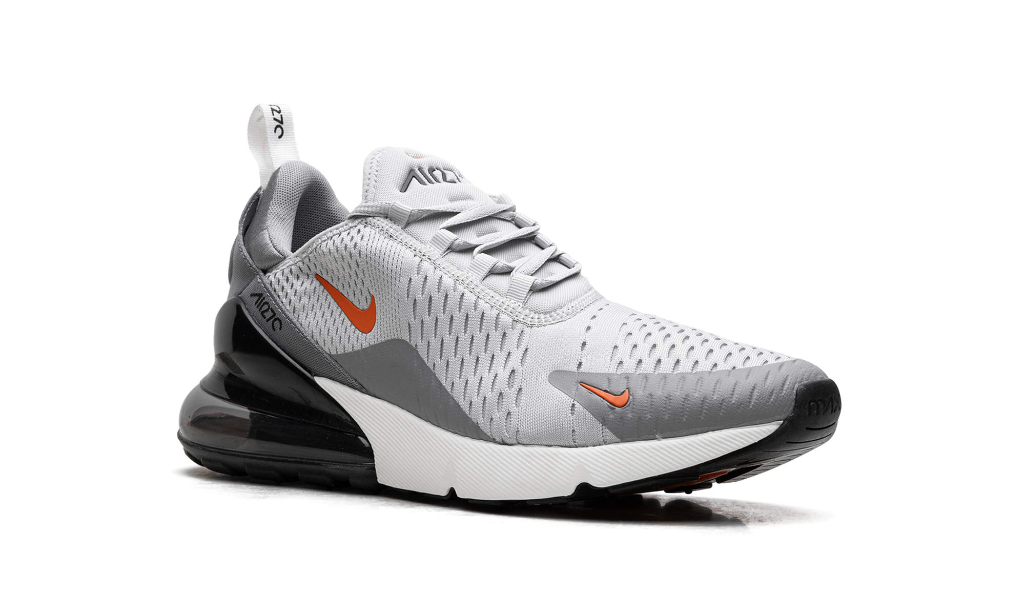 Nike Air Max 270 Grey Fog Team Orange Sail DR8616 001