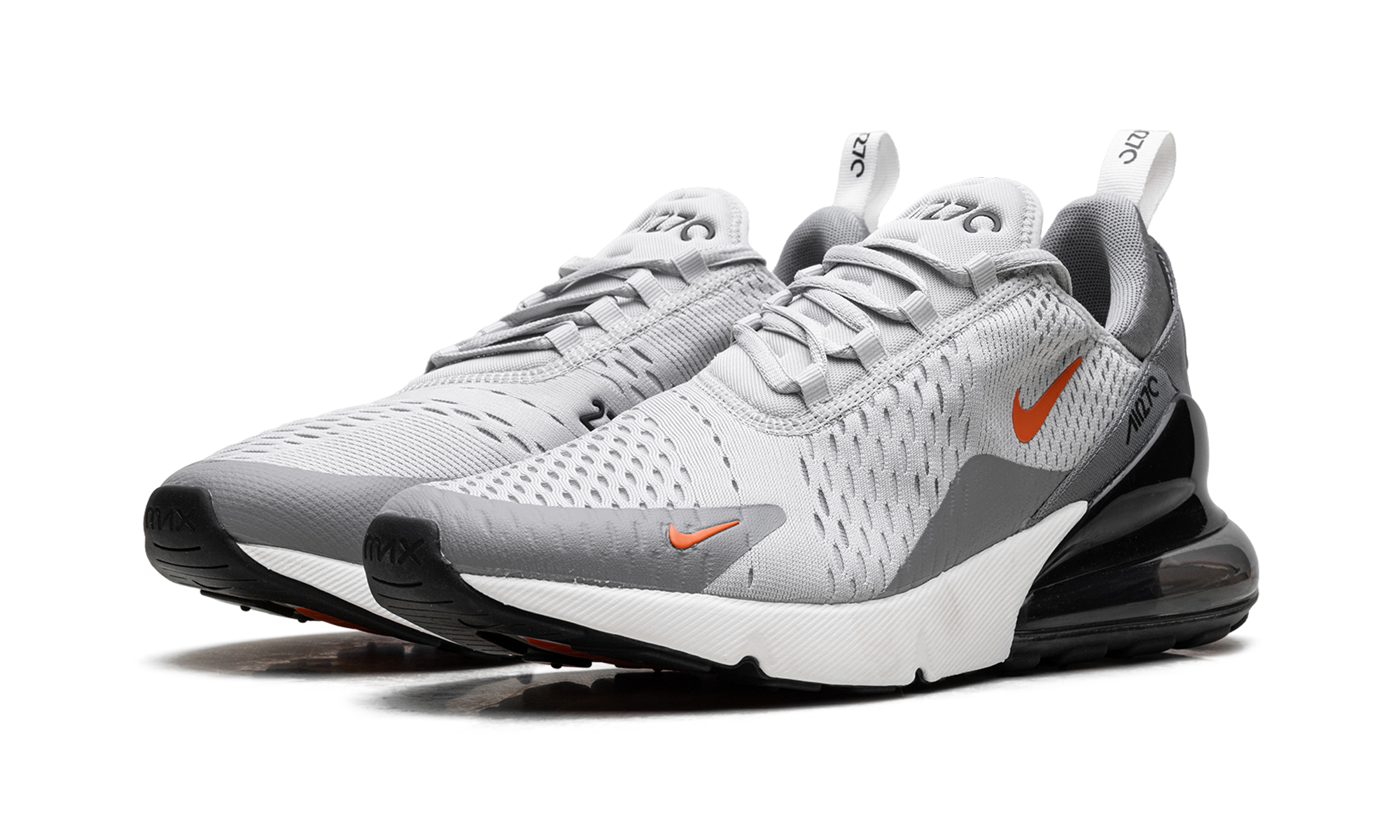 Nike Air Max 270 Grey Fog Team Orange Sail DR8616 001