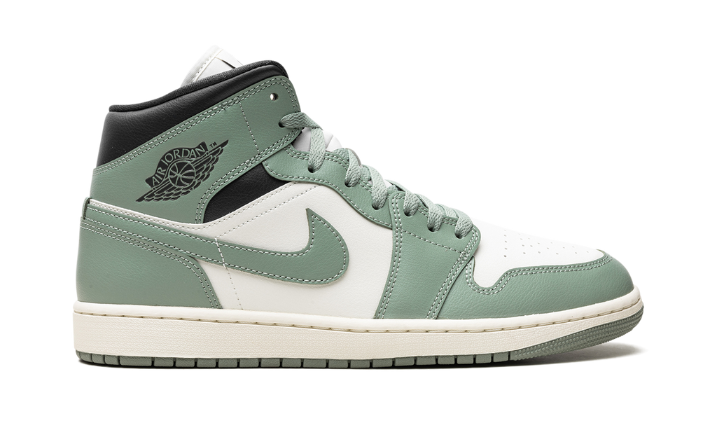 AIR JORDAN 1 MID WMNS JADE SMOKE BQ6472 130