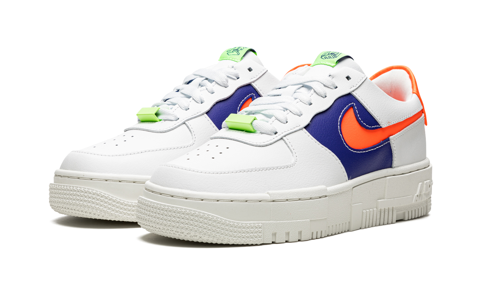 Nike AIR FORCE 1 LO PIXEL MNS WMNS White Concord Crimson DM8340 100