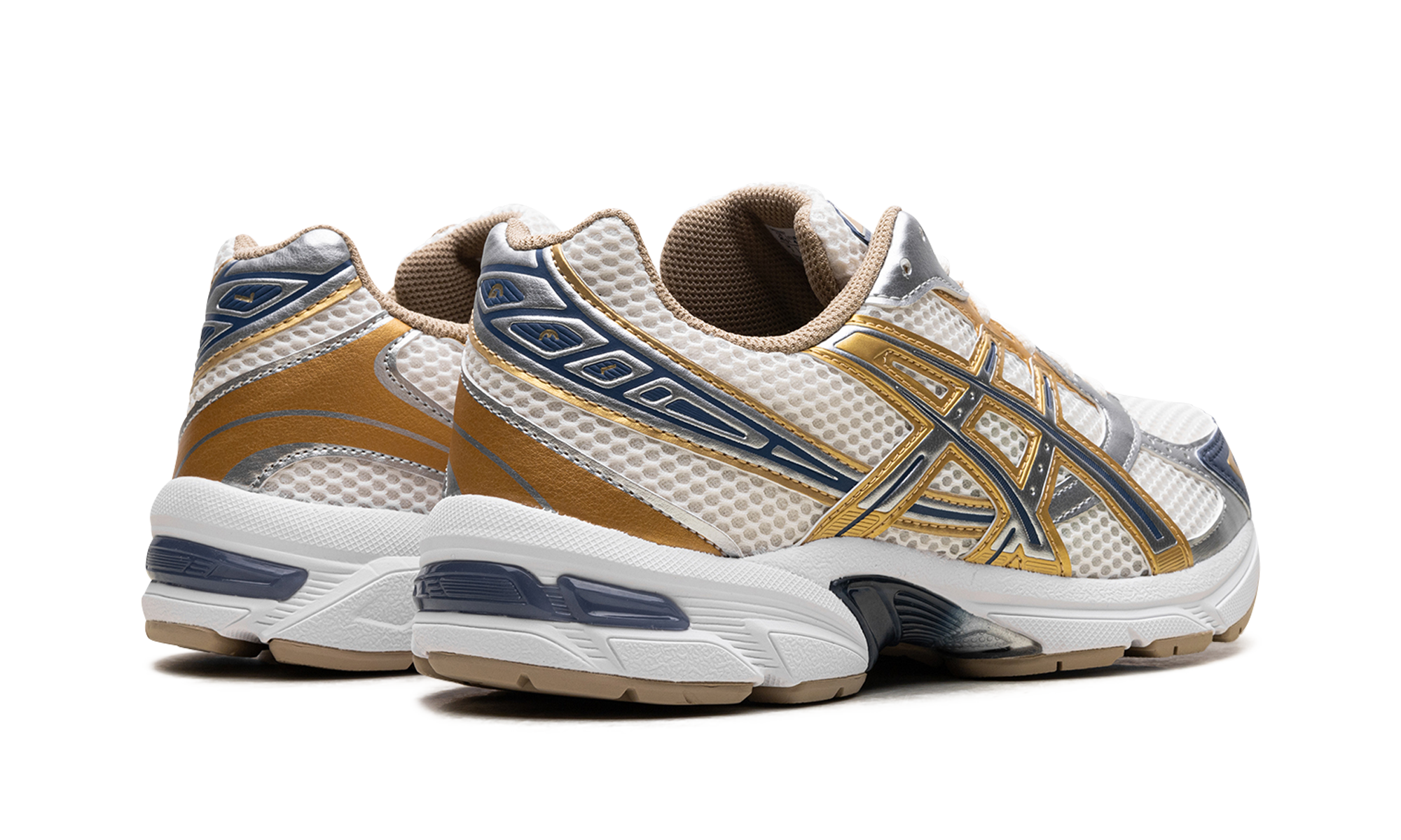 Asics Gel-1130 Cream Pure Silver Gold Blue 1203A787 100