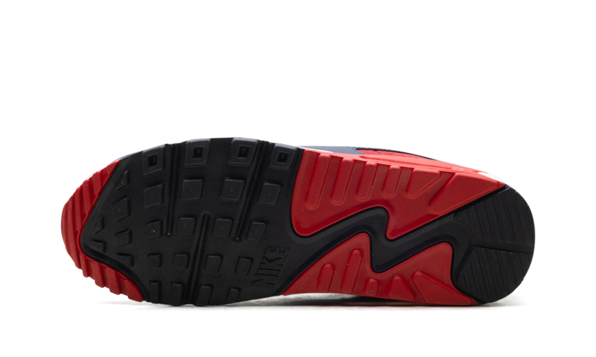 Nike AIR MAX 90 White/Cool Grey-university Red DM0029 117