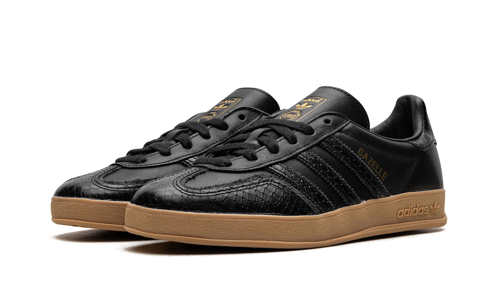 Adidas Gazelle Indoor Core Black Snakeskin IF1978