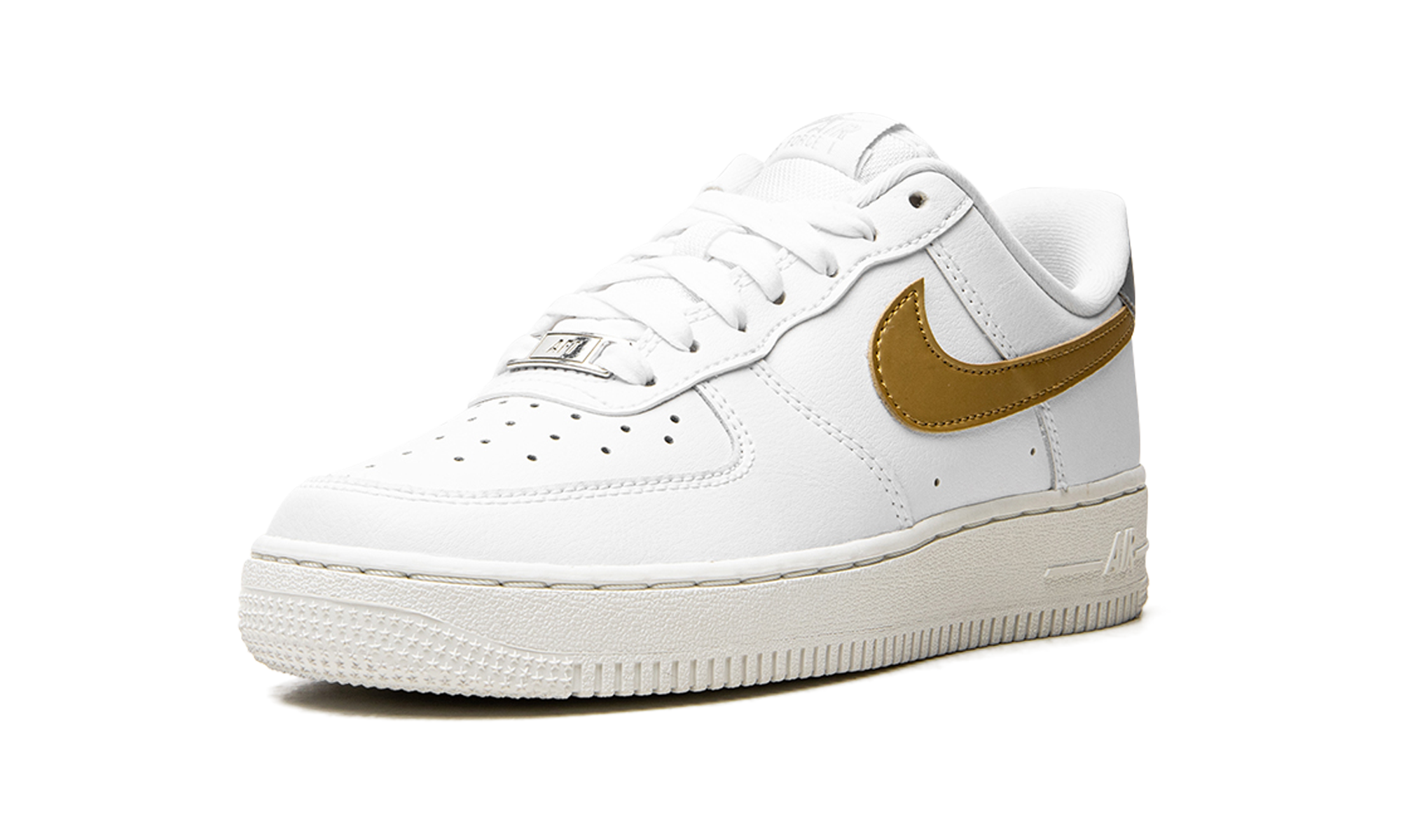 Nike AIR FORCE 1 MNS WMNS White / Gold / Silver DD8959 106