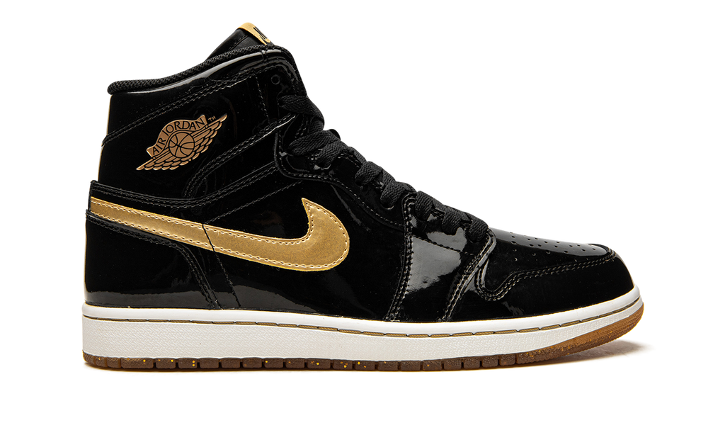 Air Jordan 1 Retro High OG Black/Metallic Gold 555088 019