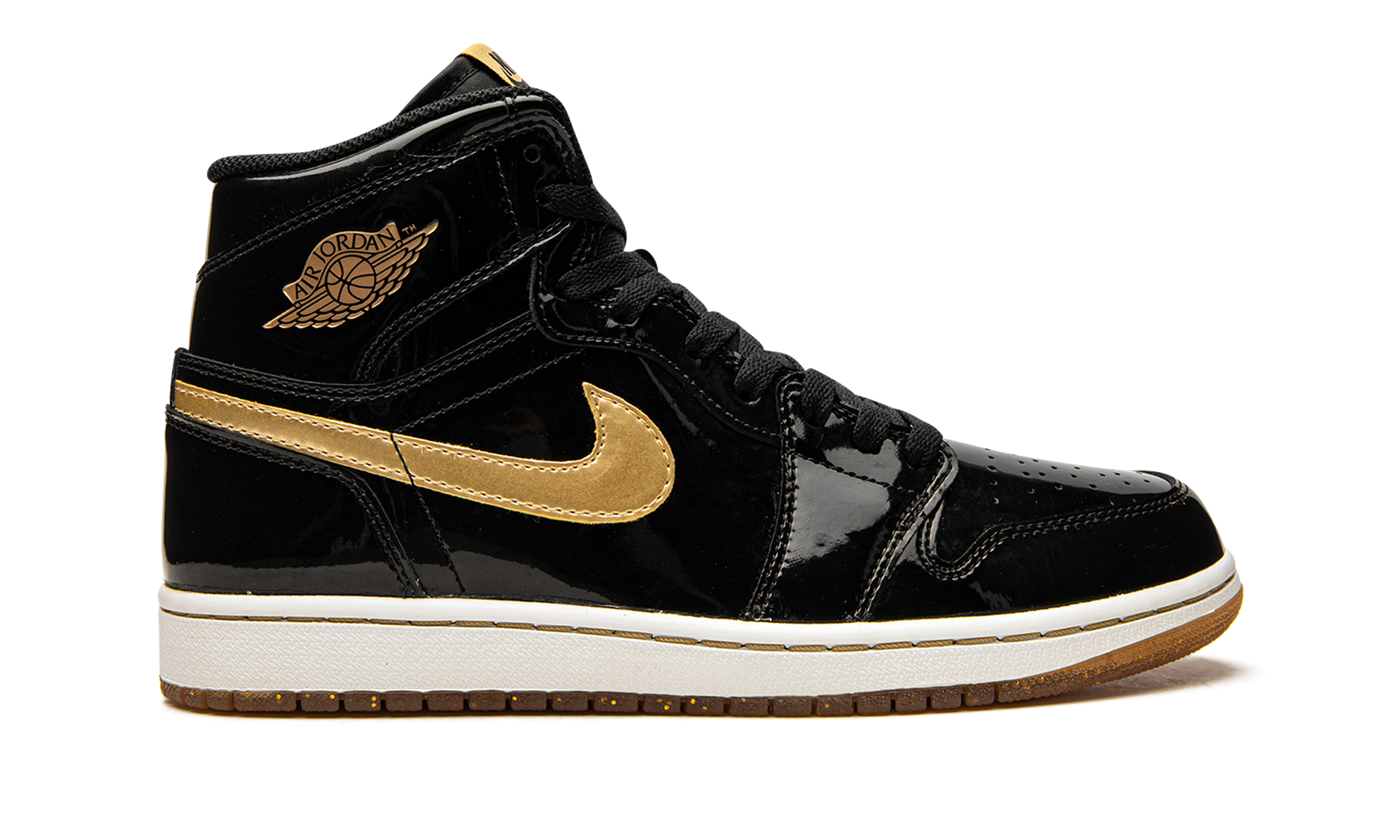 Air Jordan 1 Retro High OG Black/Metallic Gold 555088 019