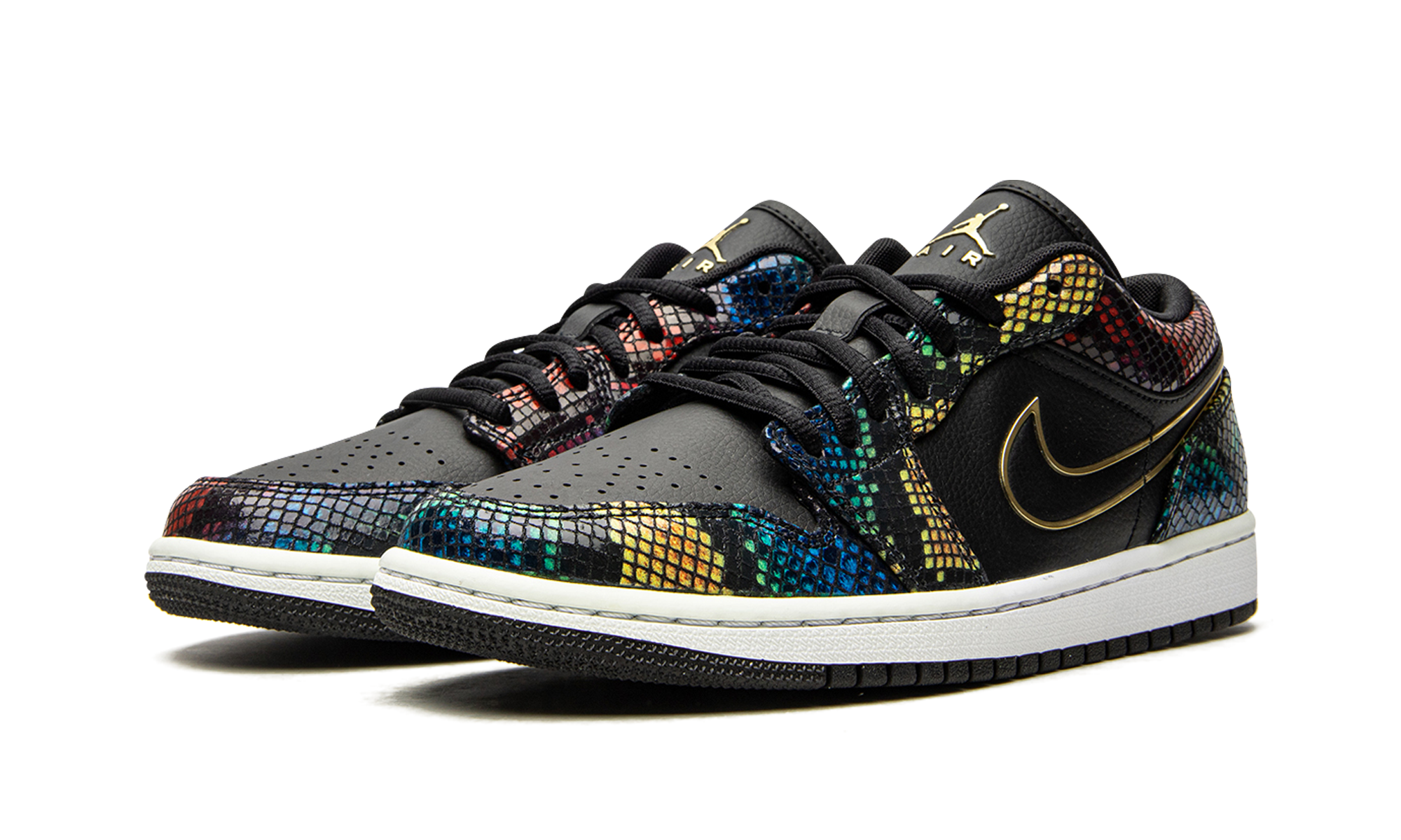 Air Jordan 1 Low WMNS Multicolor Snakeskin CW5580 001