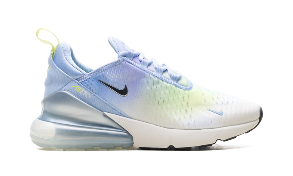 Nike Air Max 270 WMNS Aluminum Hydrangeas Light Lemon Twist Metallic Silver IB7937 468