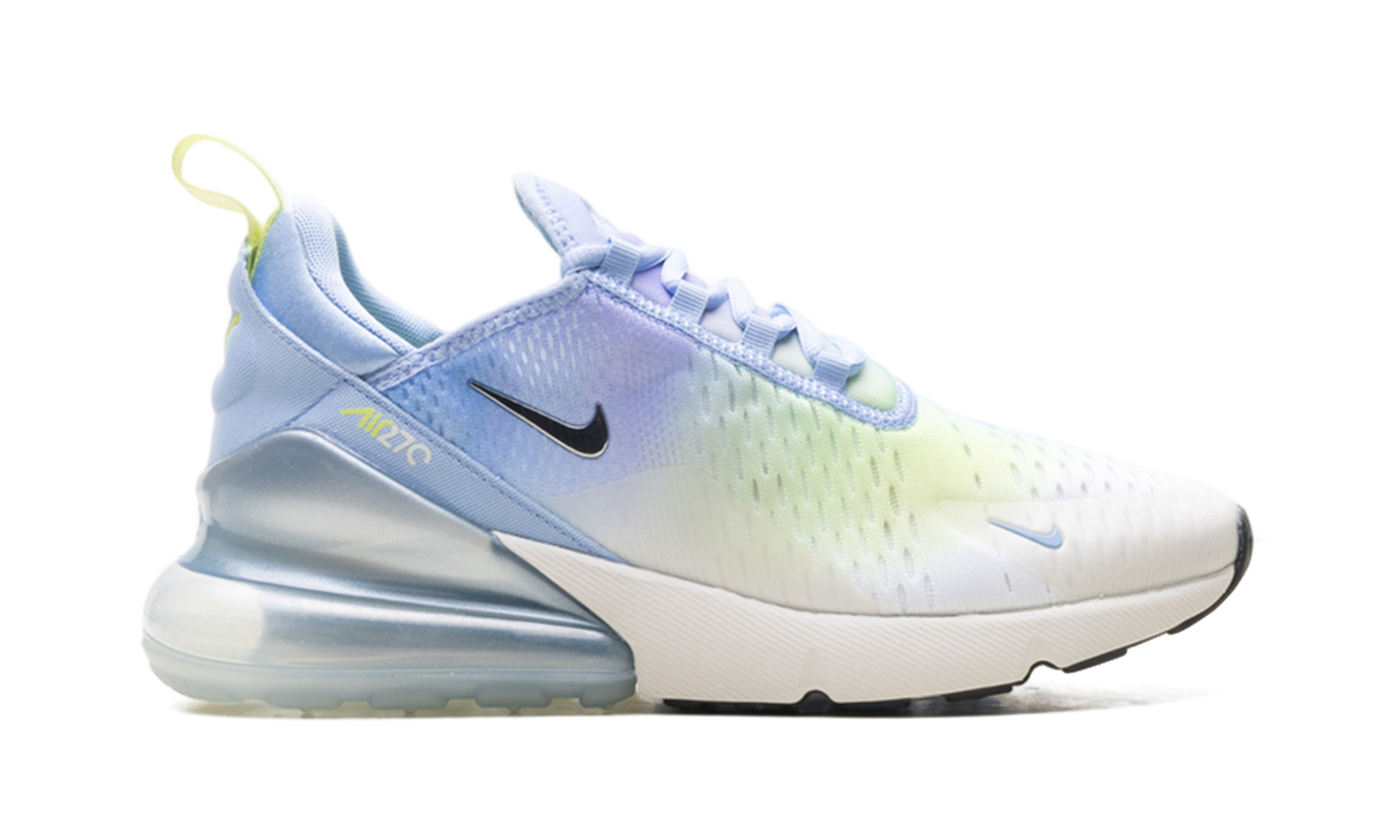 Nike Air Max 270 WMNS Aluminum Hydrangeas Light Lemon Twist Metallic Silver IB7937 468