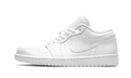 Air Jordan 1 Low Triple White 553558 130