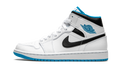 Air Jordan 1 Mid White / Laser Blue 554724 141