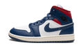 AIR JORDAN 1 MID WMNS Blue / Red BQ6472 146