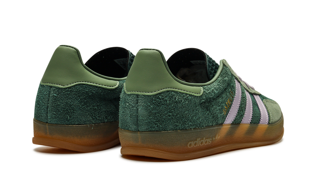 Adidas Gazelle Indoor Mineral Green Silver JI0323