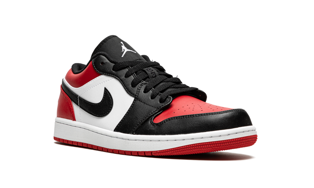 Air Jordan 1 Low Bred Toe 553558 612
