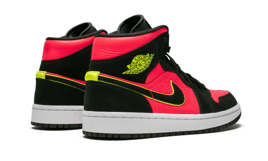 AIR JORDAN 1 MID WMNS Hot Punch / Volt BQ6472 006