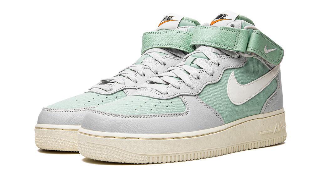 Nike Air Force 1 Mid '07 LX Grey Fog Enamel Green DQ8766 002