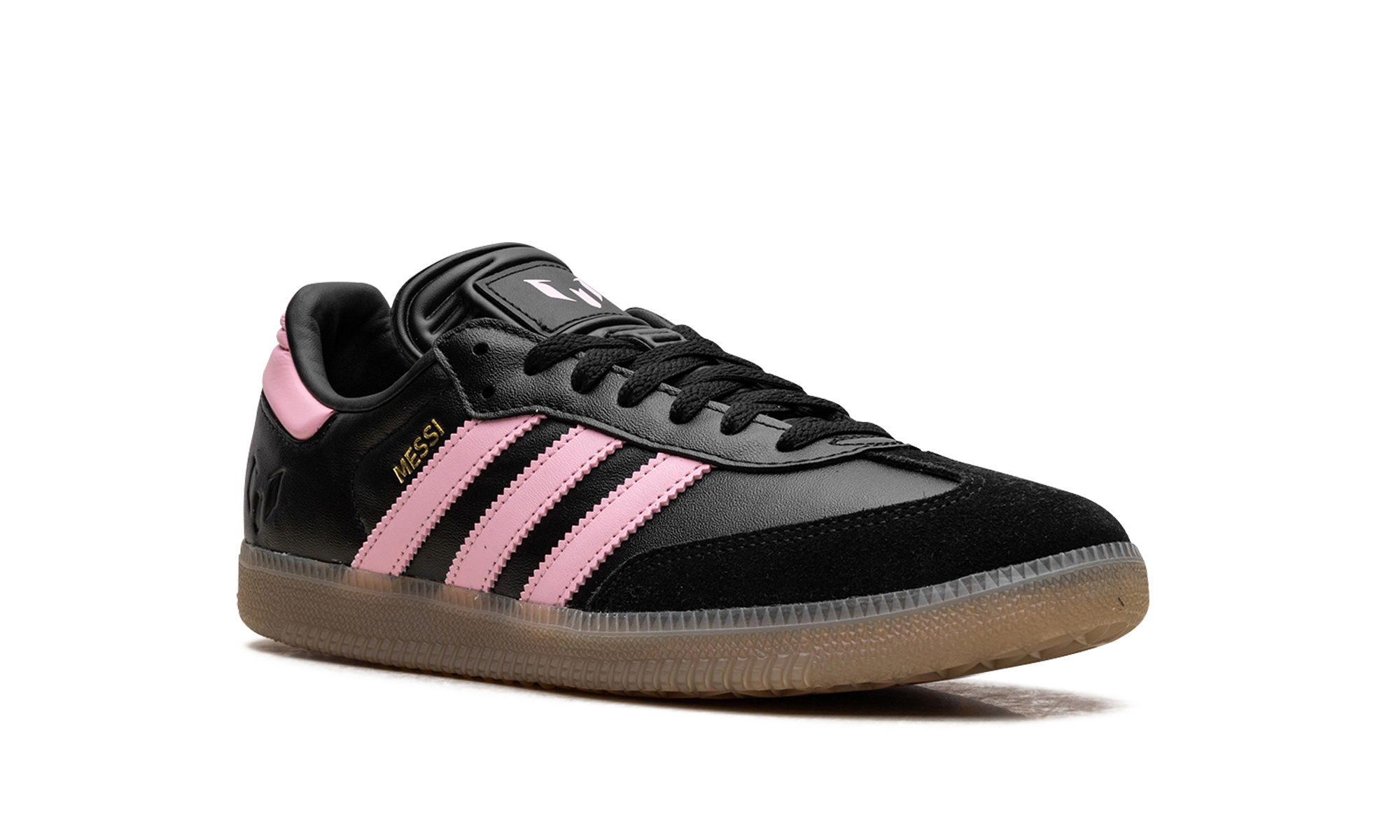 Adidas Samba Messi Indoor Core Black / Gold Metallic / Gum JP7845