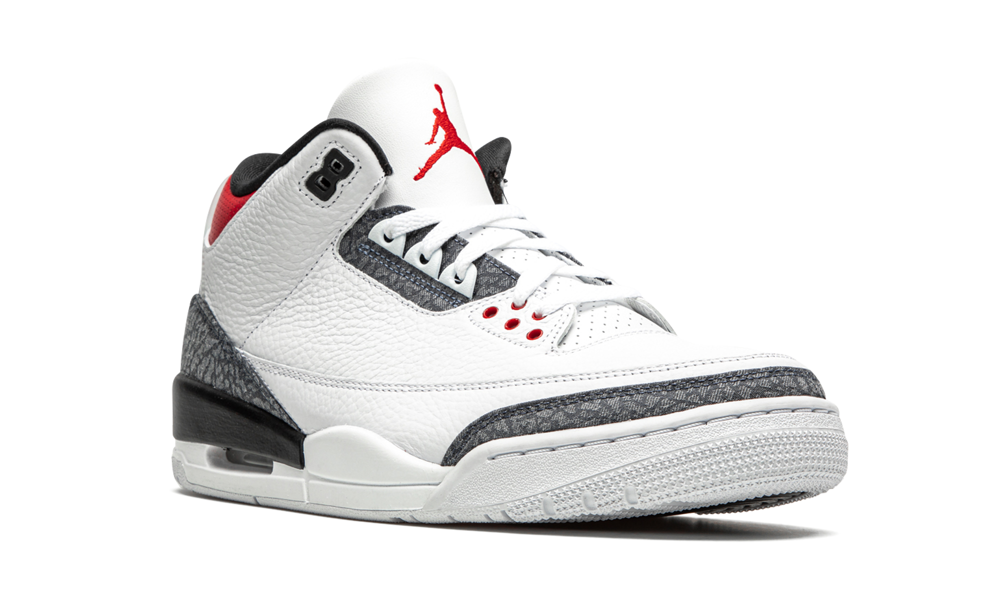 Air Jordan 3 Retro SE-T Denim Japan Exclusive - Fire Red CZ6433 100