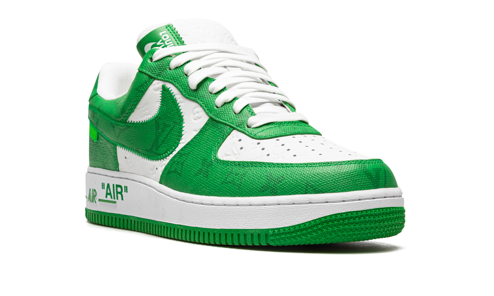 Nike Louis Vuitton Air Force 1 Low Virgil Abloh - White/Green 1A9V9U