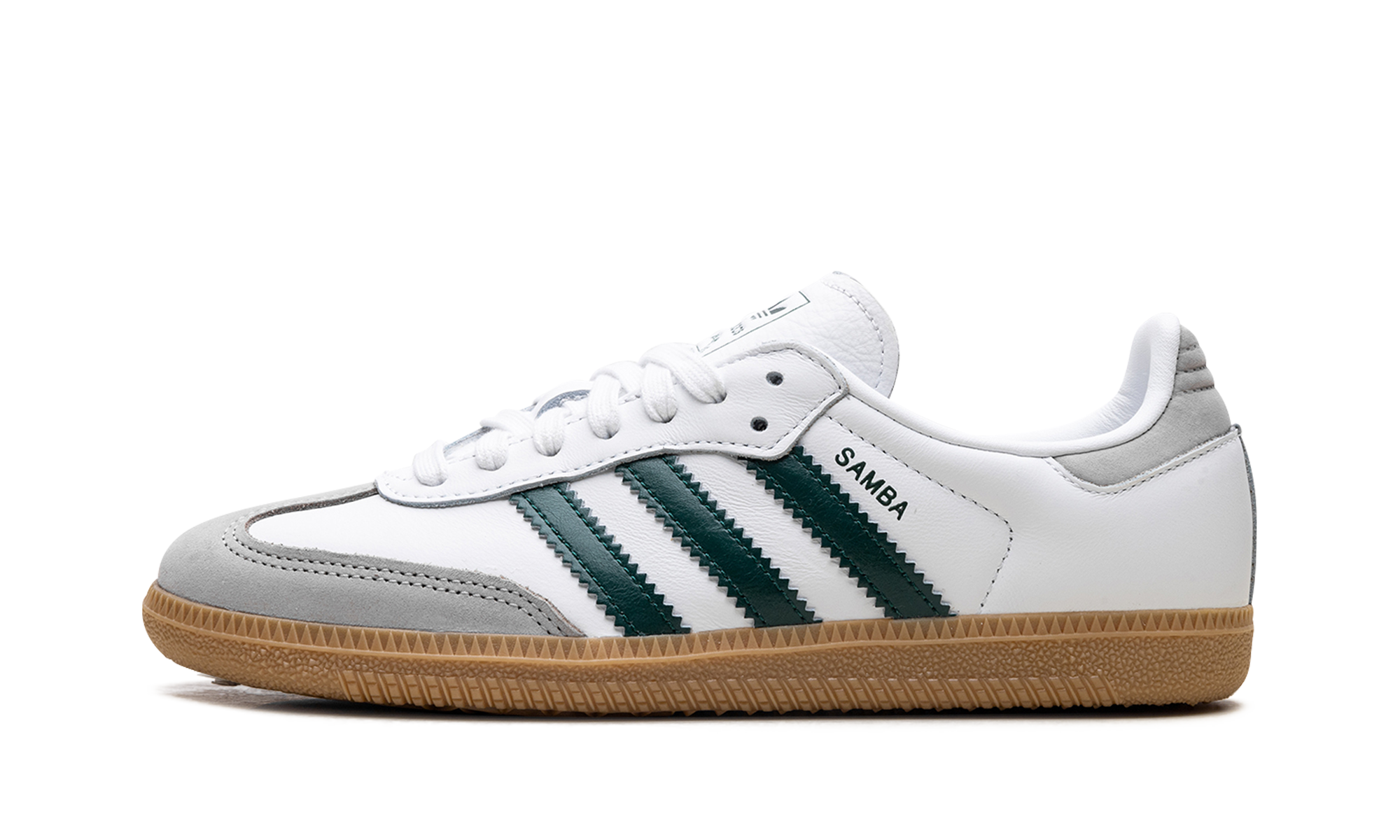 Adidas Samba OG WMNS White Collegiate Green Gum JI2724