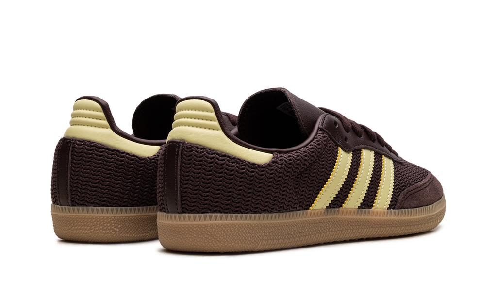 Adidas Samba OG WMNS Shadow Brown Powder Yellow JR8167