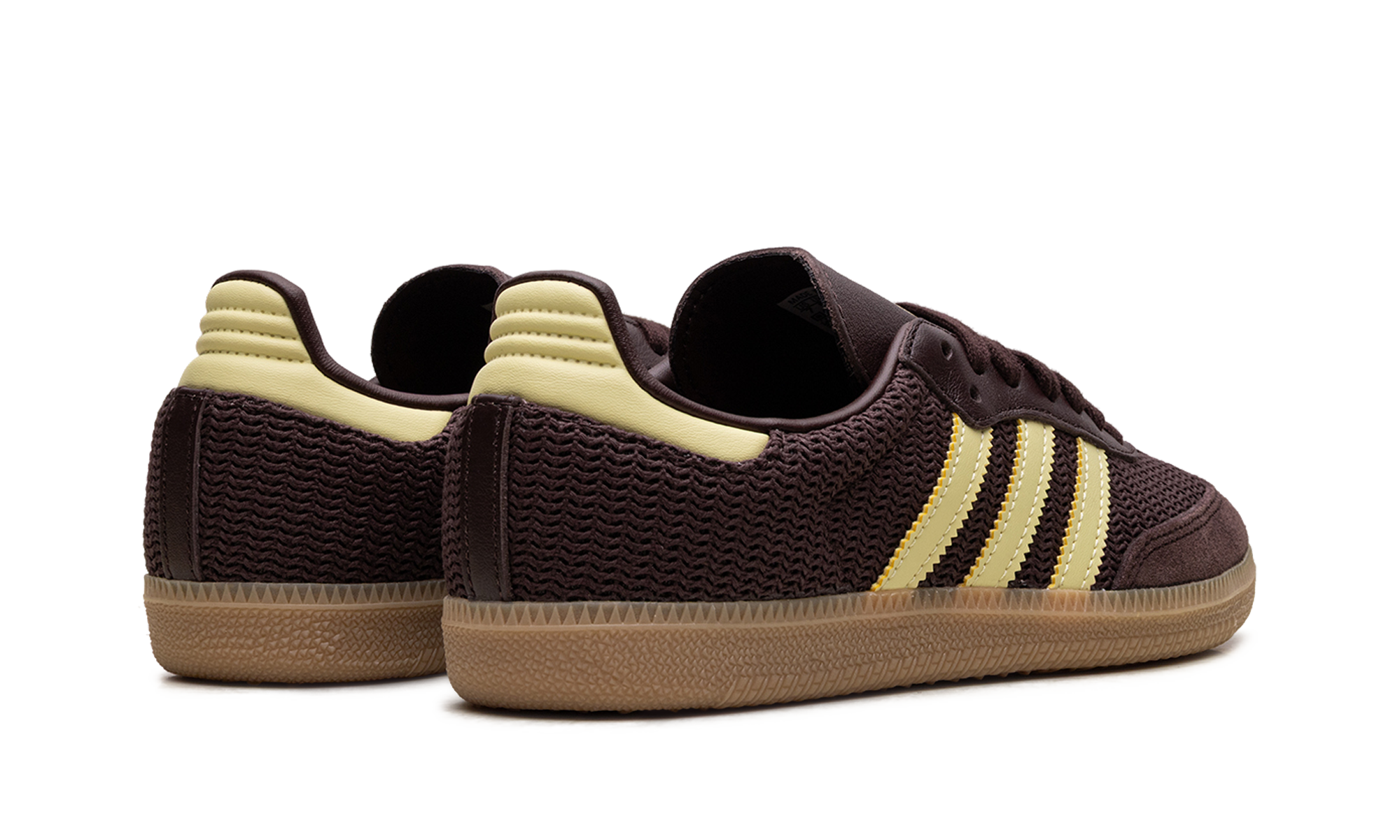 Adidas Samba OG WMNS Shadow Brown Powder Yellow JR8167