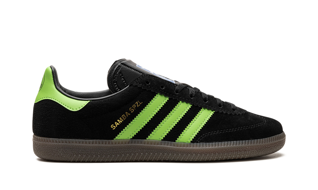 Adidas Samba Deco SPZL Black / Lucid Lime IF5738