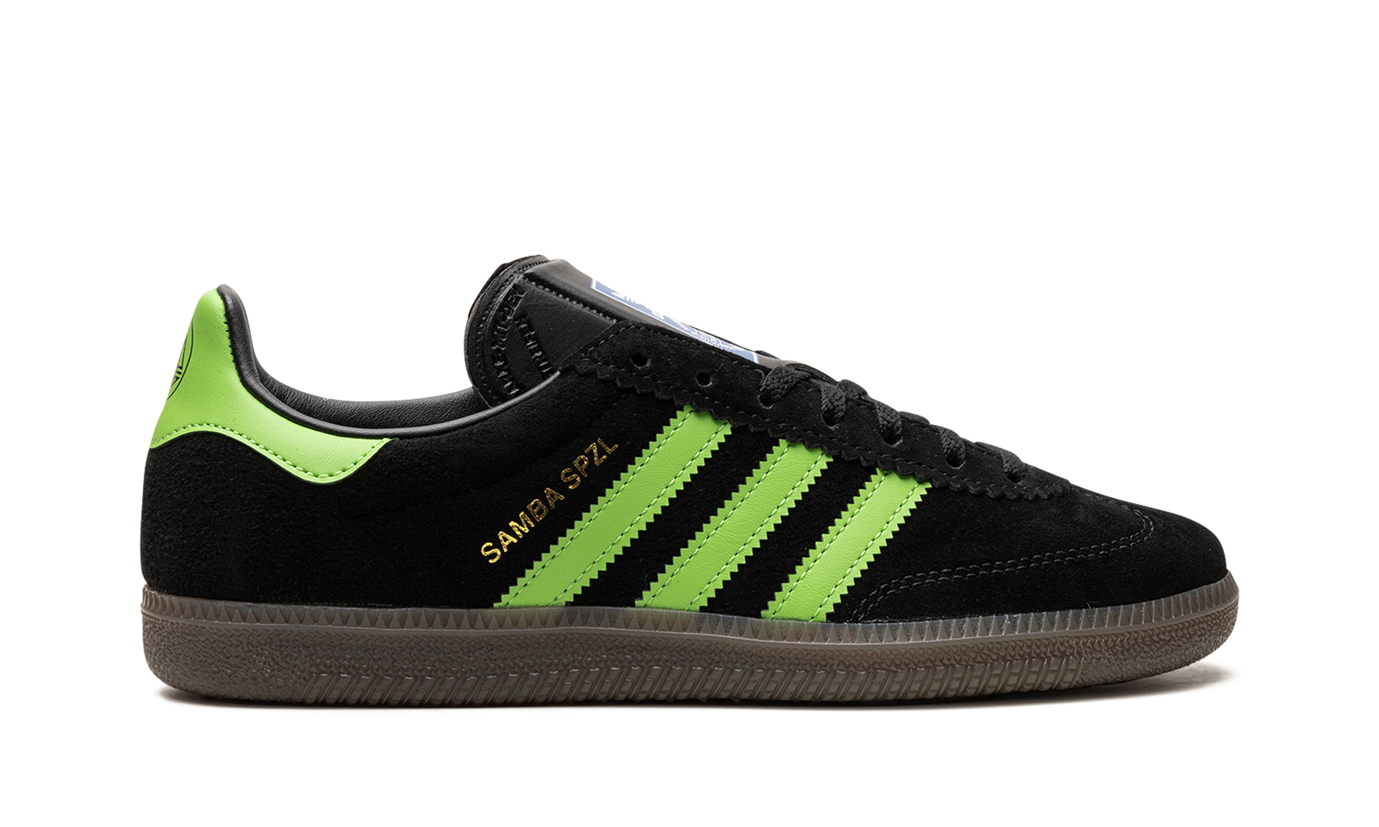 Adidas Samba Deco SPZL Black / Lucid Lime IF5738