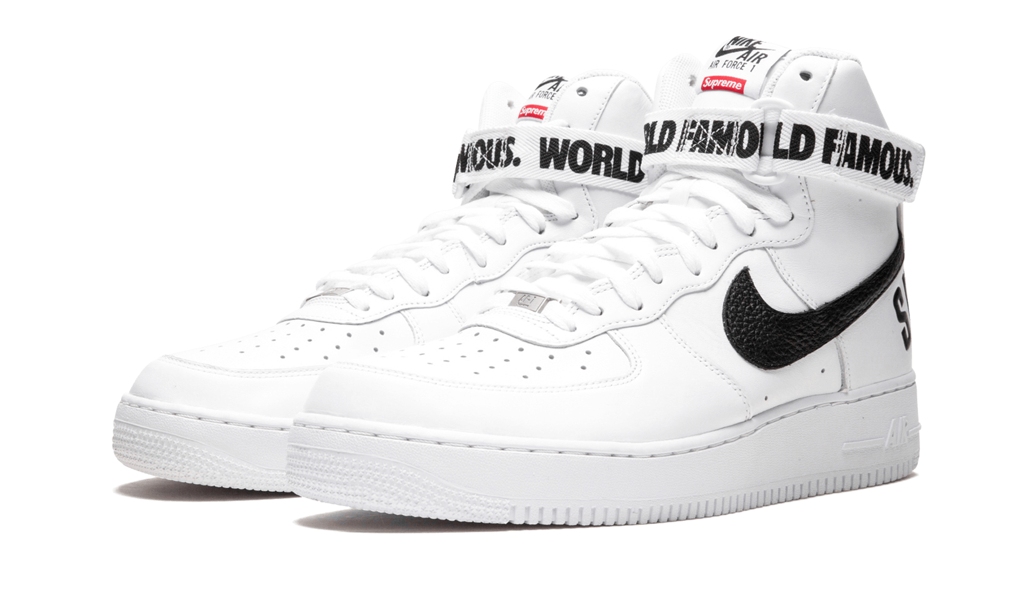 Nike Air Force 1 High Supreme SP White 698696 100