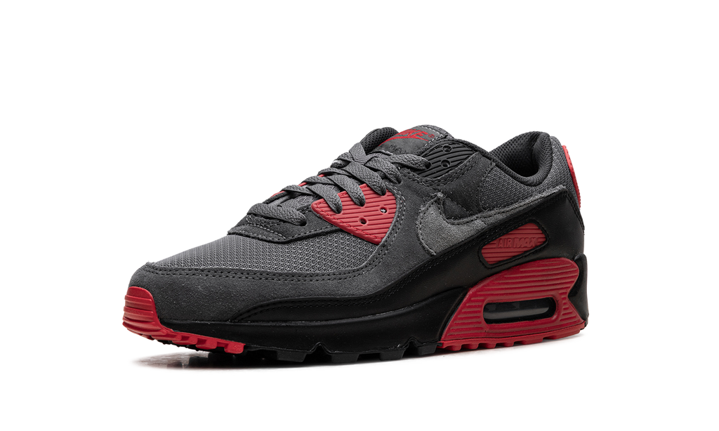 Nike Air Max 90 Smoke Grey Fire Red DM0029 007