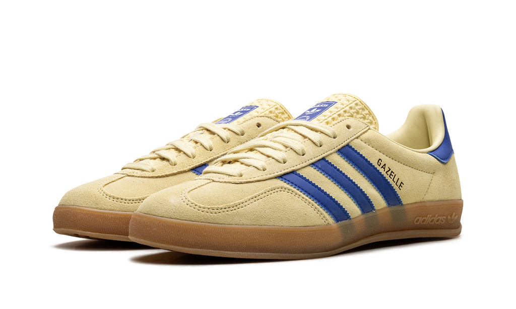Adidas Gazelle Indoor Powder Yellow Royal Blu JH5406