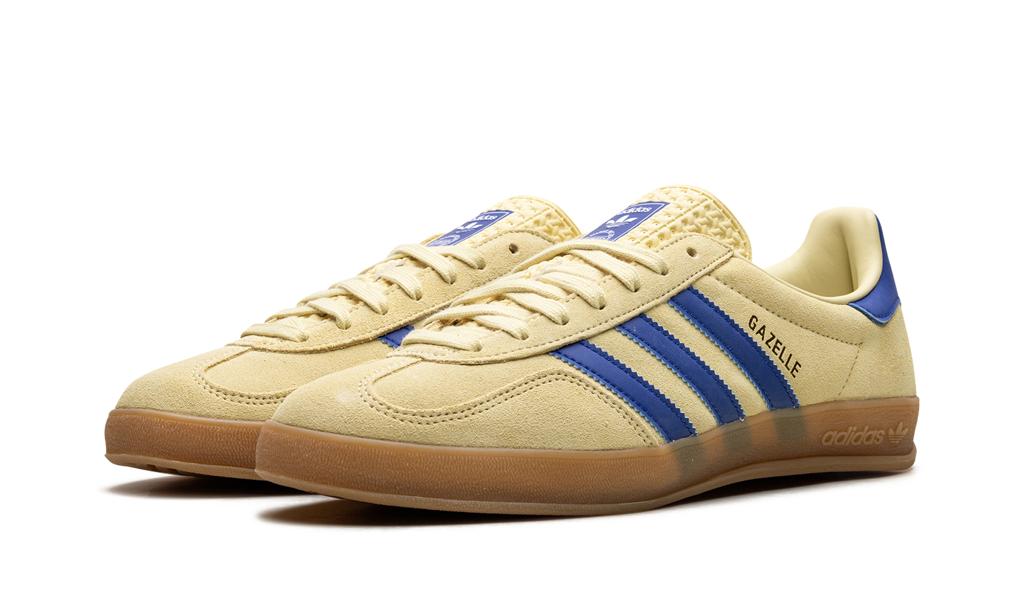 Adidas Gazelle Indoor Powder Yellow Royal Blu JH5406