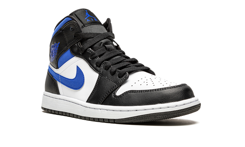 Air Jordan 1 Mid Racer Blue / Black / White 554724 140