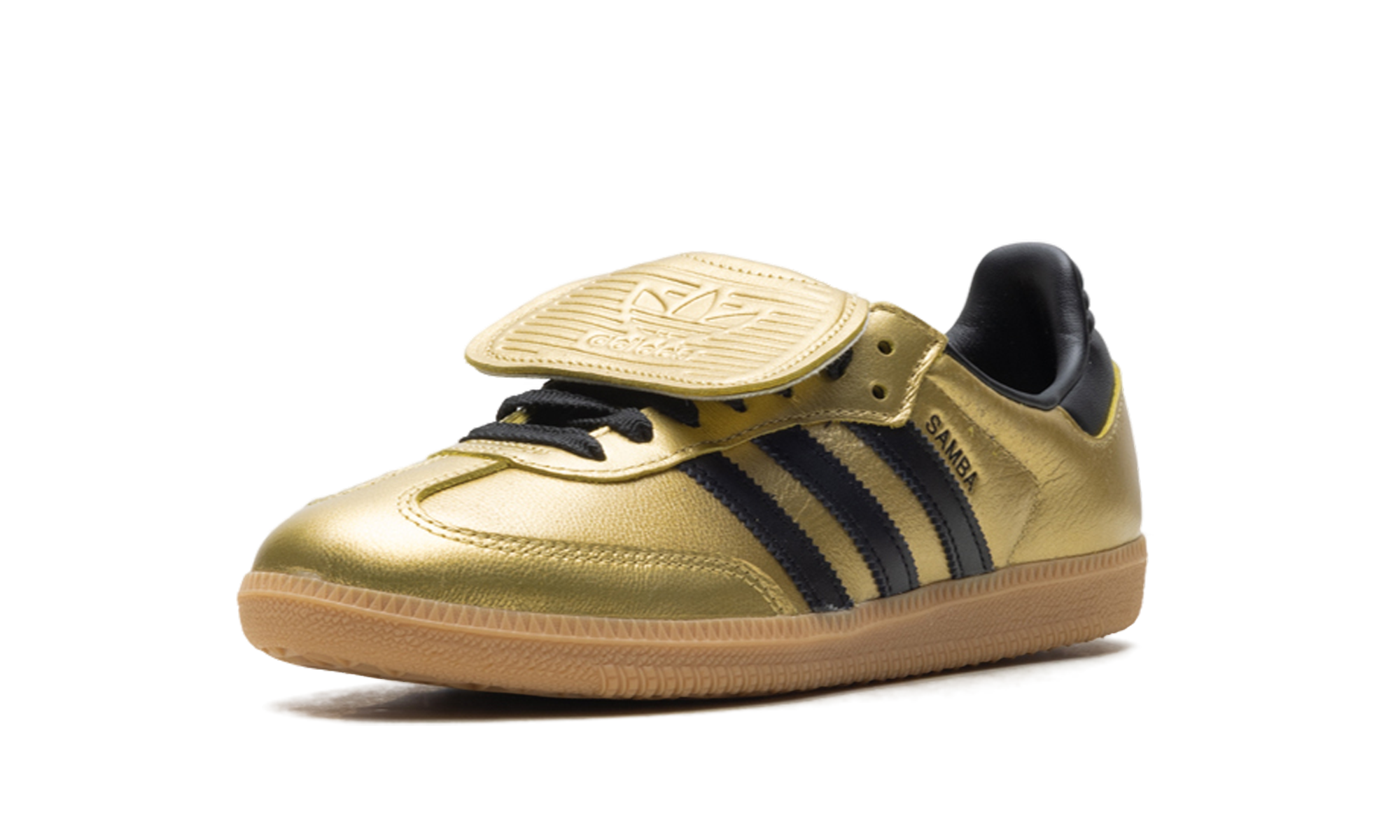 Adidas Samba LT WMNS Gold Metallic Black Gum JH5708