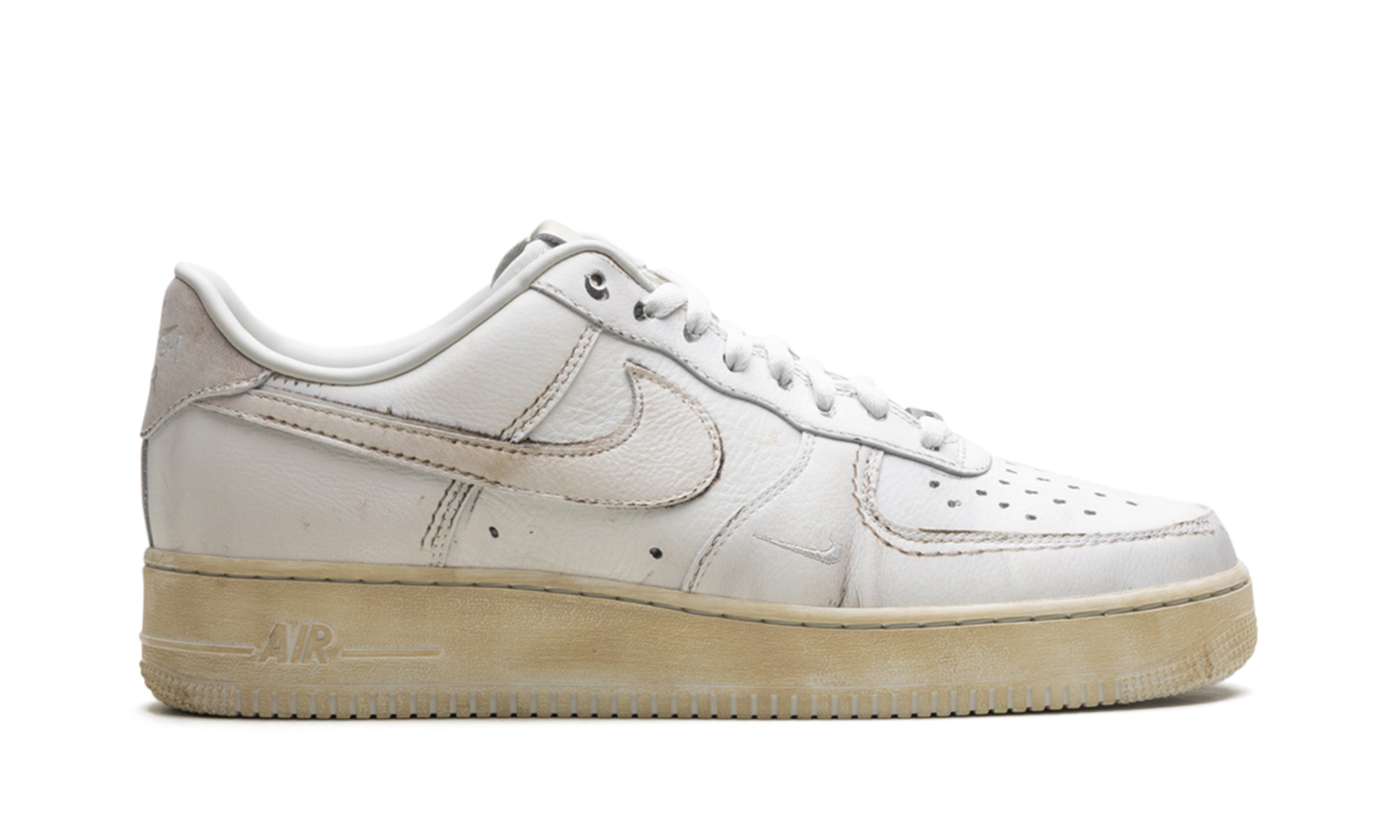 Nike Air Force 1 Low .SWOOSH - Dirty Triple White HJ9346 100