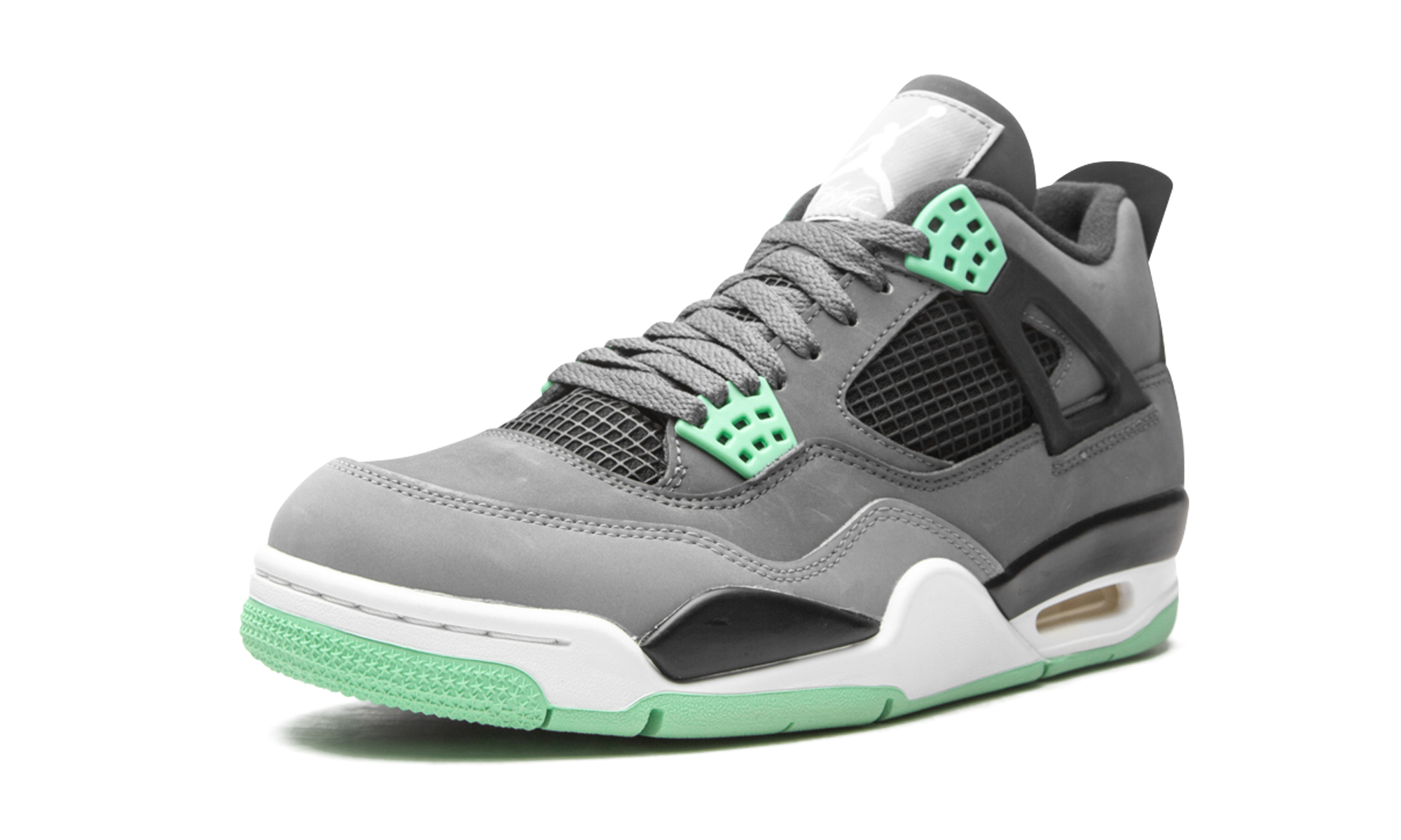 Air Jordan 4 Retro Green Glow 308497 033