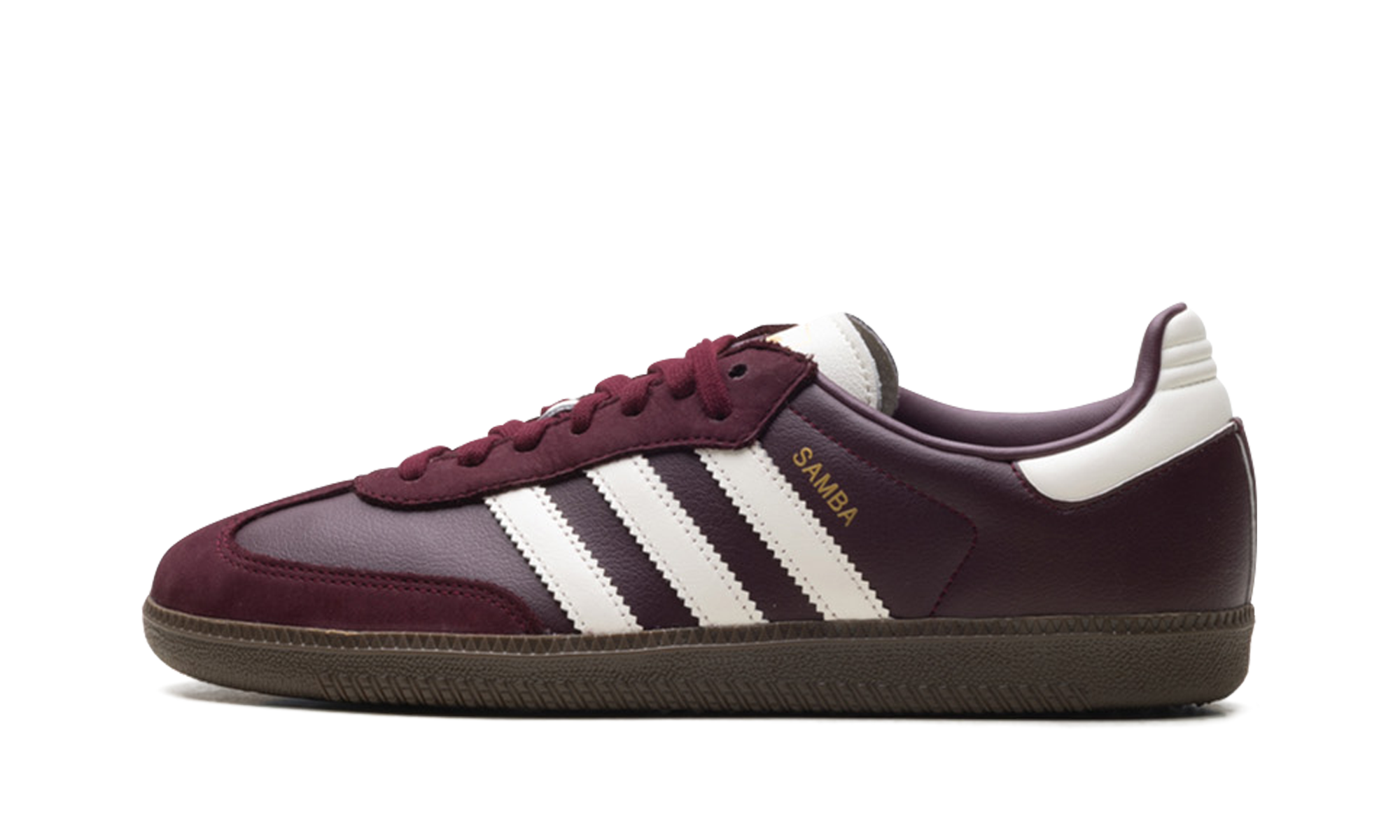 Adidas Samba OG WMNS Maroon Off White Gum JR8844