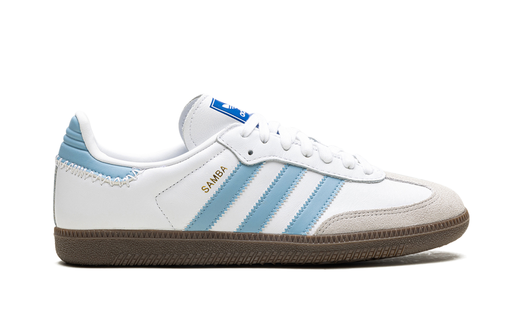 Adidas Samba OG White Sky Blue JI2003