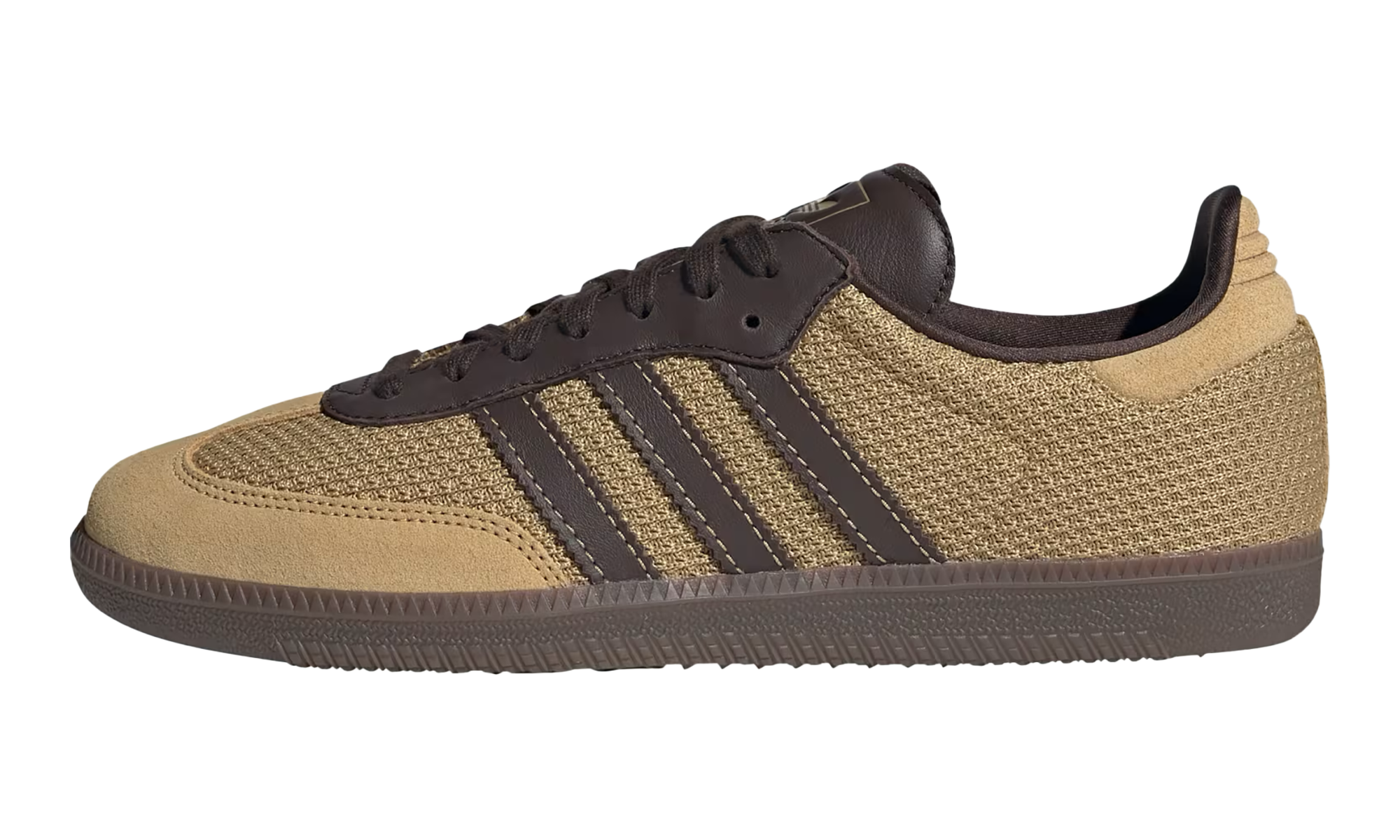 Adidas SAMBA OG Golden Beige Dark Brown JR0884