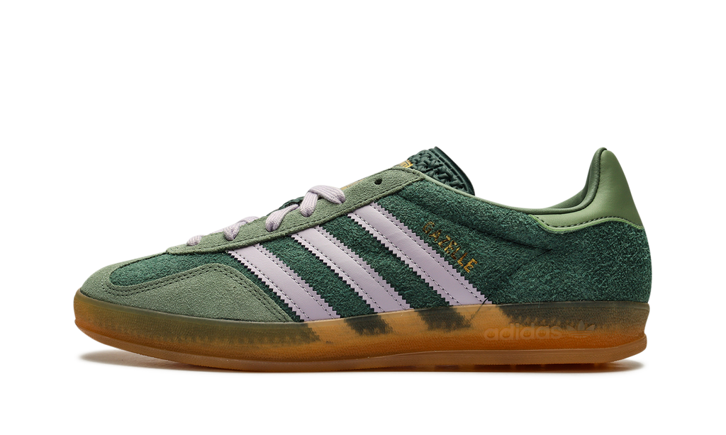Adidas Gazelle Indoor Mineral Green Silver JI0323