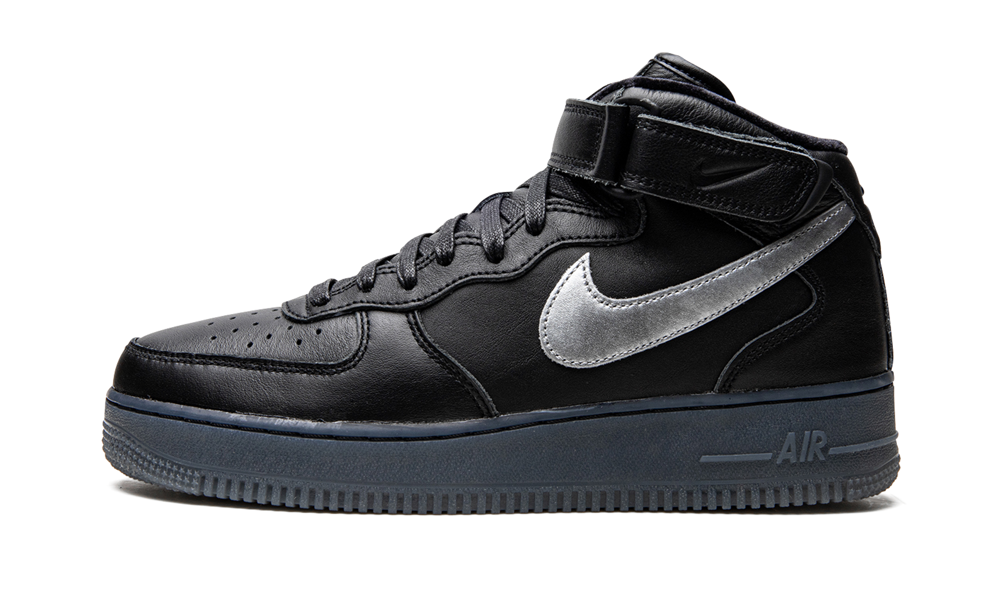 Nike Air Force 1 Mid Black / Metallic Silver DX3061 001