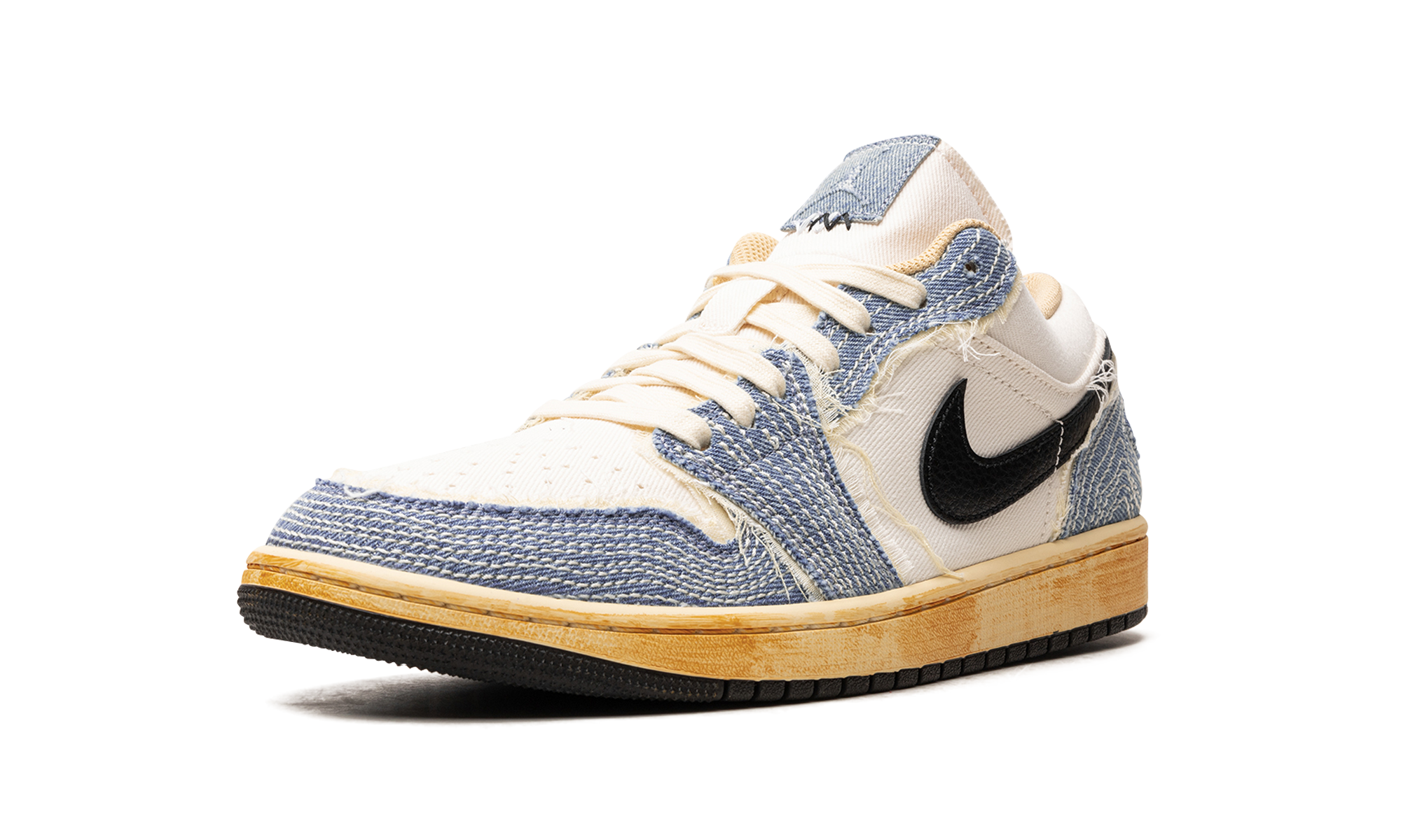 Air Jordan 1 Low SE Sashiko Denim FN7670 493