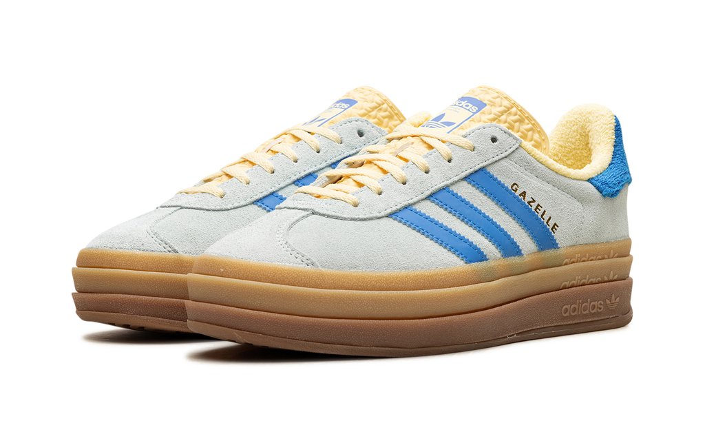 Adidas Gazelle Bold Wmns Almost Blue Yellow IE0430