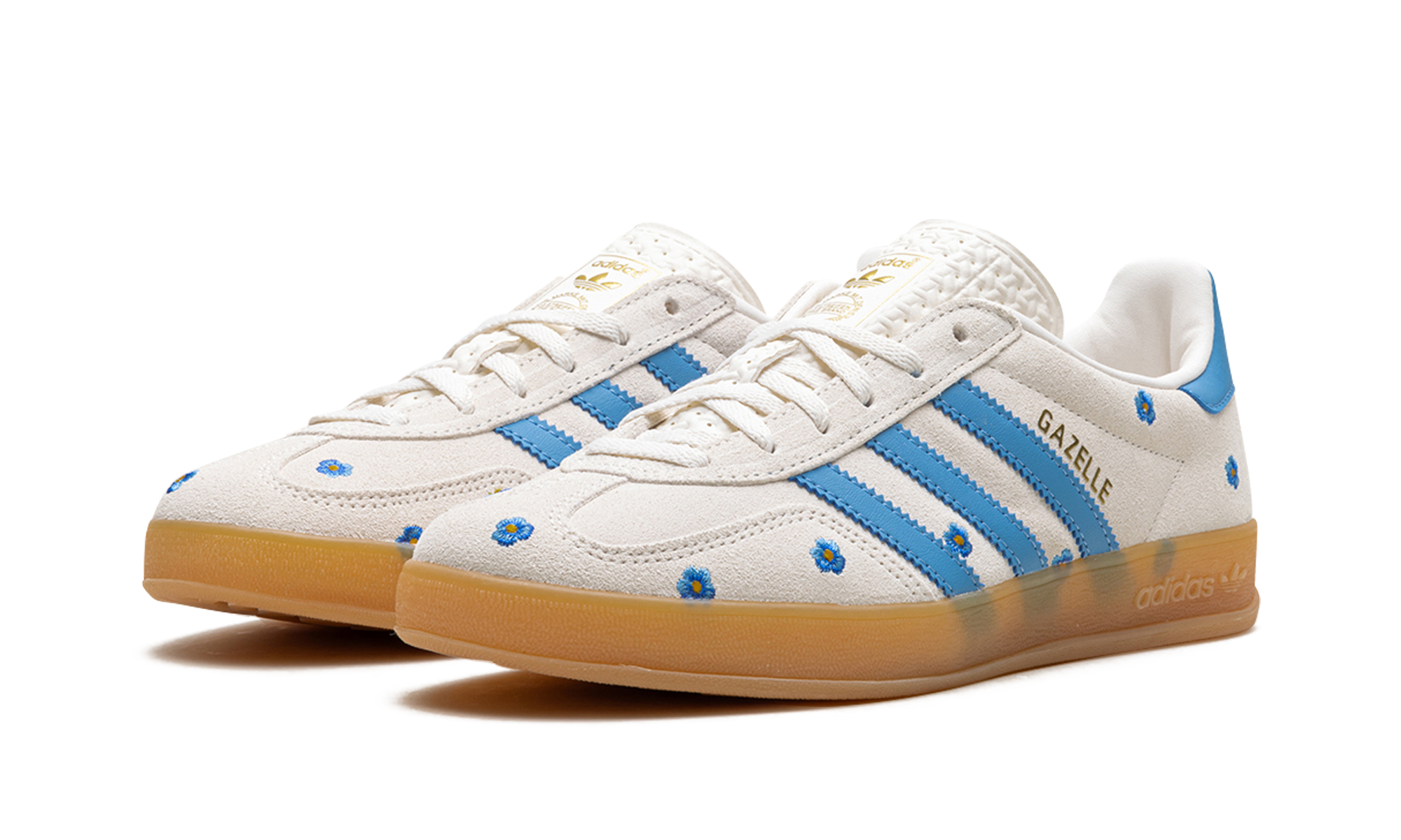 Adidas Gazelle Indoor WMNS Light Blue Floral IF4491