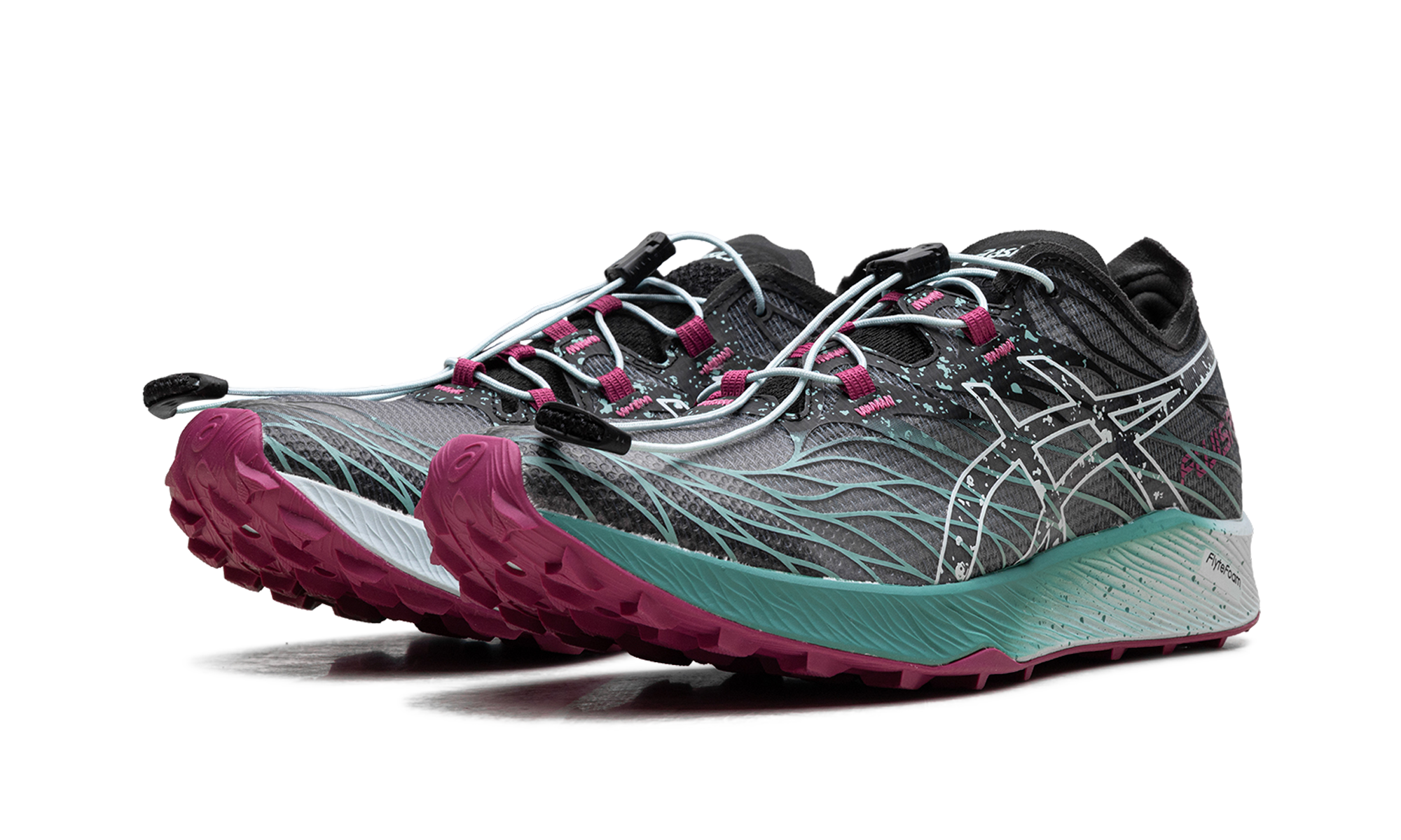 Asics FUJI SPEED WMNS BLACK SOOTHING SEA 1012B176 001